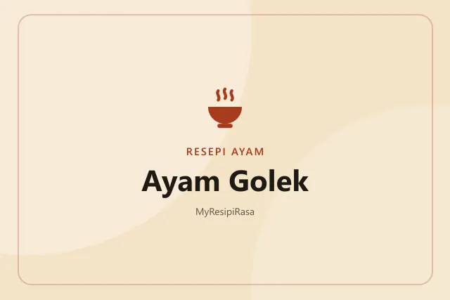 Ayam Golek
