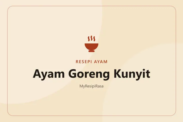 Ayam Goreng Kunyit