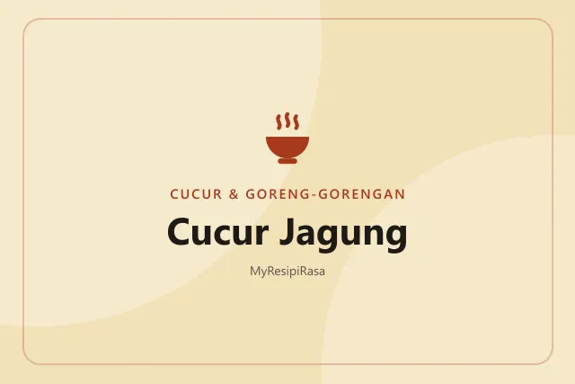 Cucur Jagung