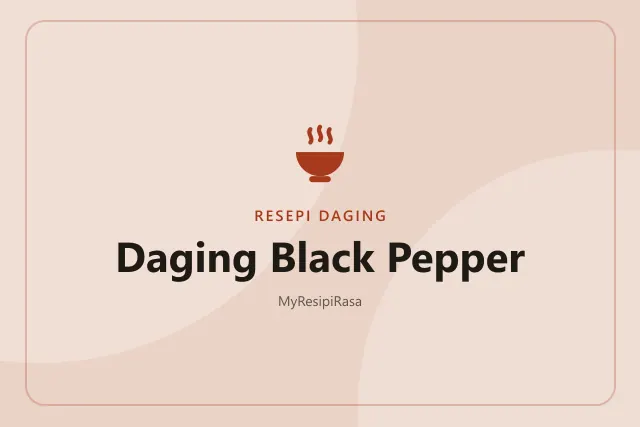 Daging Black Pepper