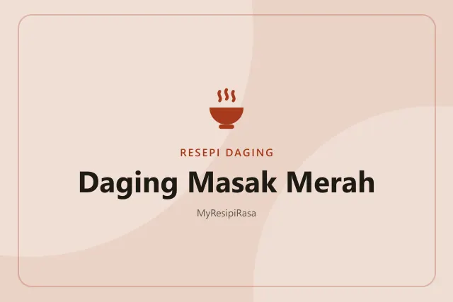 Daging Masak Merah