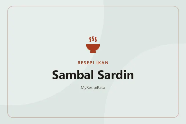 Sambal Sardin