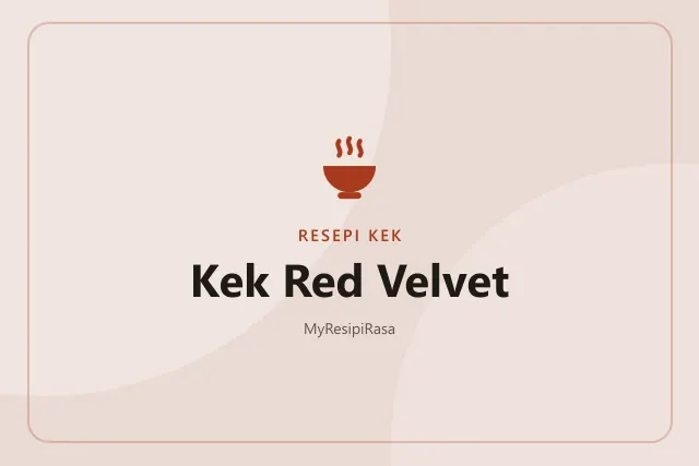 Kek Red Velvet