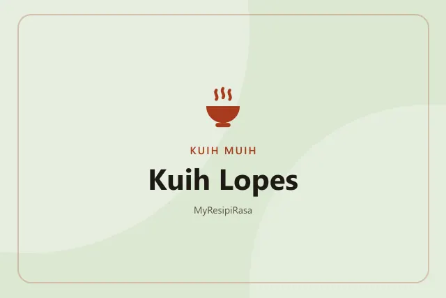 Kuih Lopes