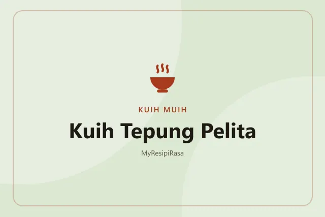 Kuih Tepung Pelita