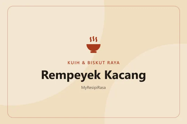 Rempeyek Kacang
