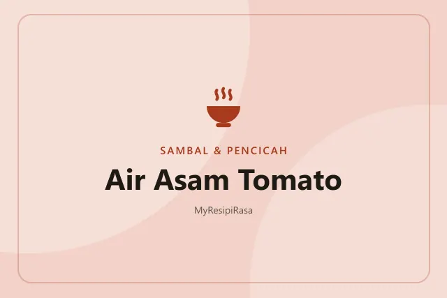 Air Asam Tomato