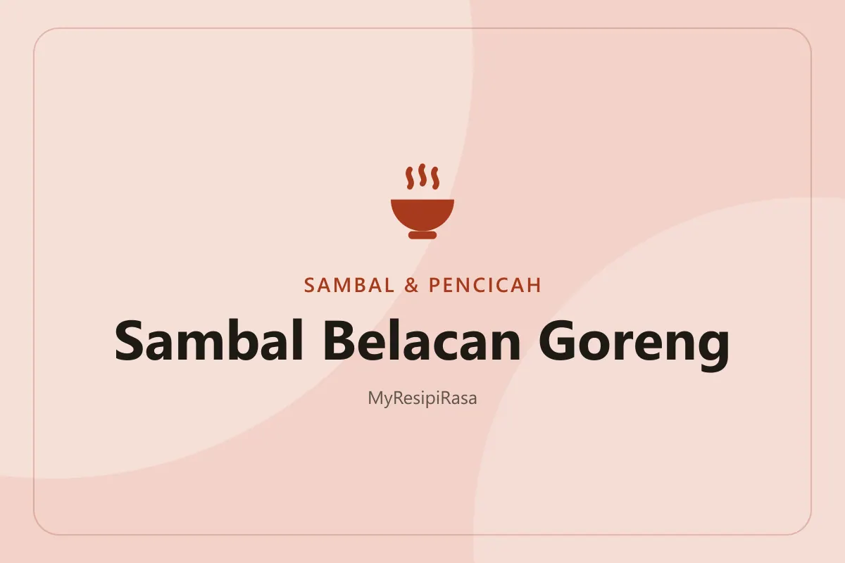 Sambal belacan goreng merah gelap berkilat minyak di dalam balang kaca